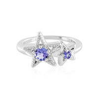 Bague en argent et Tanzanite