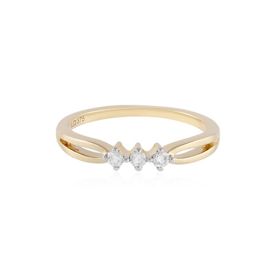 Bague en or et Diamant SI1 (H)
