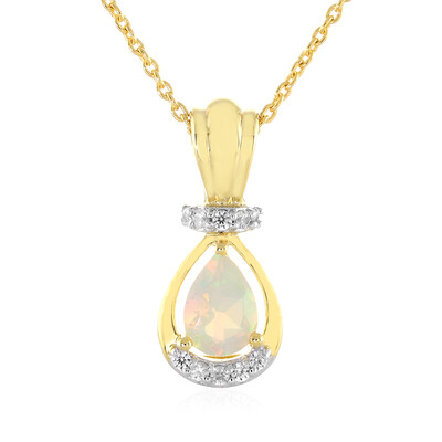 Collier en argent et Opale Welo