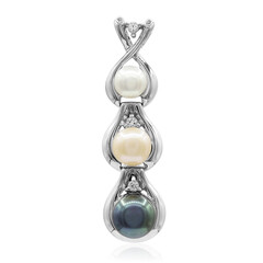 Pendentif en argent et Perle de culture d'eau douce