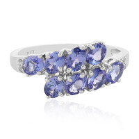 Bague en argent et Tanzanite