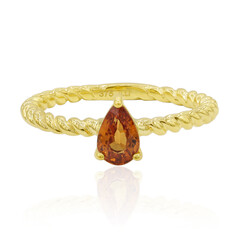 Bague en or et Grenat Spessartite