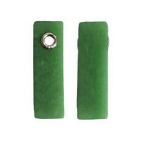 Pendentif en argent et Aventurine verte