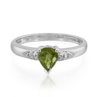 Bague en argent et Tourmaline Paraïba