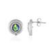 Boucles d'oreilles en argent et Opale Mezezo