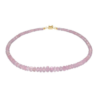Collier en or et Morganite AAA (AMAYANI)