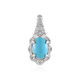 Pendentif en argent et Turquoise Sleeping Beauty