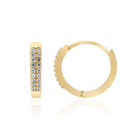 Boucles d'oreilles en argent et Zircon