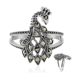 Bague en argent et Marcassite