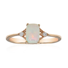 Bague en or et Opale Welo AAA