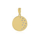 Pendentif en argent et Diamant I2 (I)
