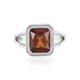 Bague en argent et Grenat Hessonite (Adela Silber)