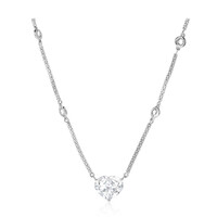 Collier en argent et Quartz blanc