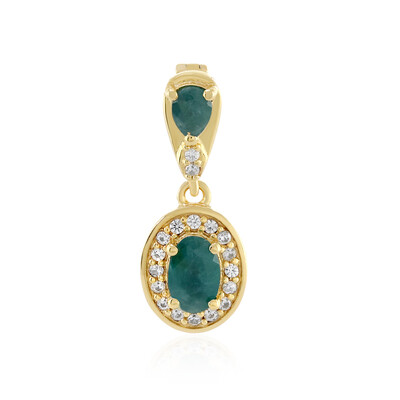 Pendentif en argent et Grandidierite