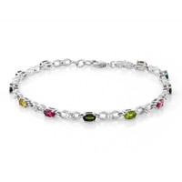Bracelet en argent et Tourmaline