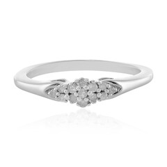 Bague en argent et Diamant I2 (I)