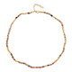 Collier en argent et Zircon jaune canari (Adela Silber)