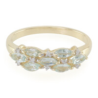 Bague en or et Tourmaline Paraïba