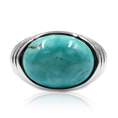 Bague en argent et Turquoise de Tyrone