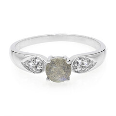 Bague en argent et Spectrolite