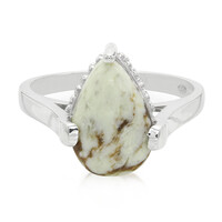 Bague en argent et Magnésite