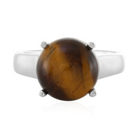Bague en argent et Œil de Tigre