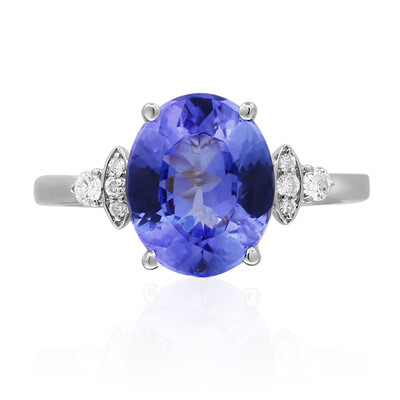 Bague en or et Tanzanite non chauffée (CIRARI)