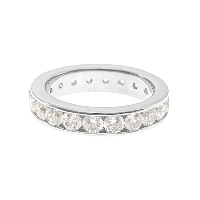 Bague en argent et Zircon (MONOSONO COLLECTION)