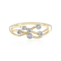 Bague en or et Diamant SI1 (H)