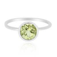 Bague en argent et Quartz de l'Ouro Verde
