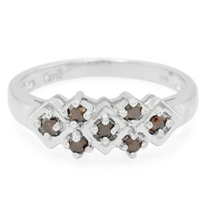 Bague pour homme en argent et Diamant fantaisie