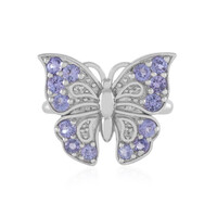 Bague en argent et Tanzanite