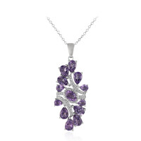 Collier en argent et Améthyste