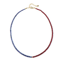 Collier en argent et Rubis