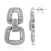 Boucles d'oreilles en or et Diamant SI2 (H) (CIRARI)