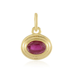 Pendentif en argent et Rubis de Bemainty