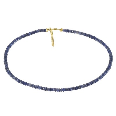 Collier en argent et Iolite