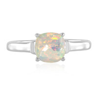 Bague en argent et Opale Welo