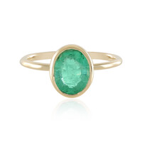 Bague en or et Emeraude de Russie