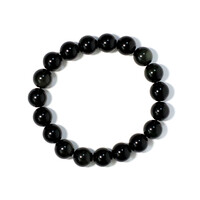 Bracelet et Obsidienne