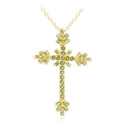 Collier en argent et Péridot