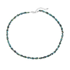 Collier en argent et Chrysocolle