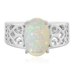 Bague en argent et Opale Welo