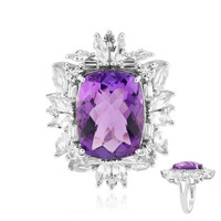 Bague en argent et Améthyste