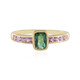 Bague en argent et Tourmaline verte de Benedito (Adela Silber)