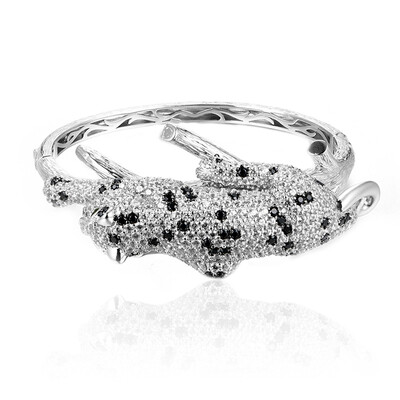 Bracelet en argent et Diopside de Russie (Dallas Prince Designs)