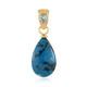Pendentif en argent et Chrysocolle (Bali Barong)