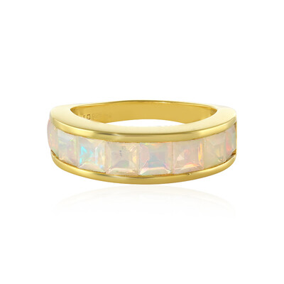 Bague en argent et Opale Welo