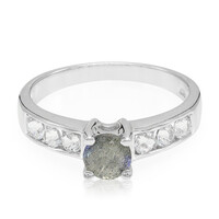 Bague en argent et Spectrolite