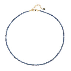 Collier en argent et Saphir bleu
